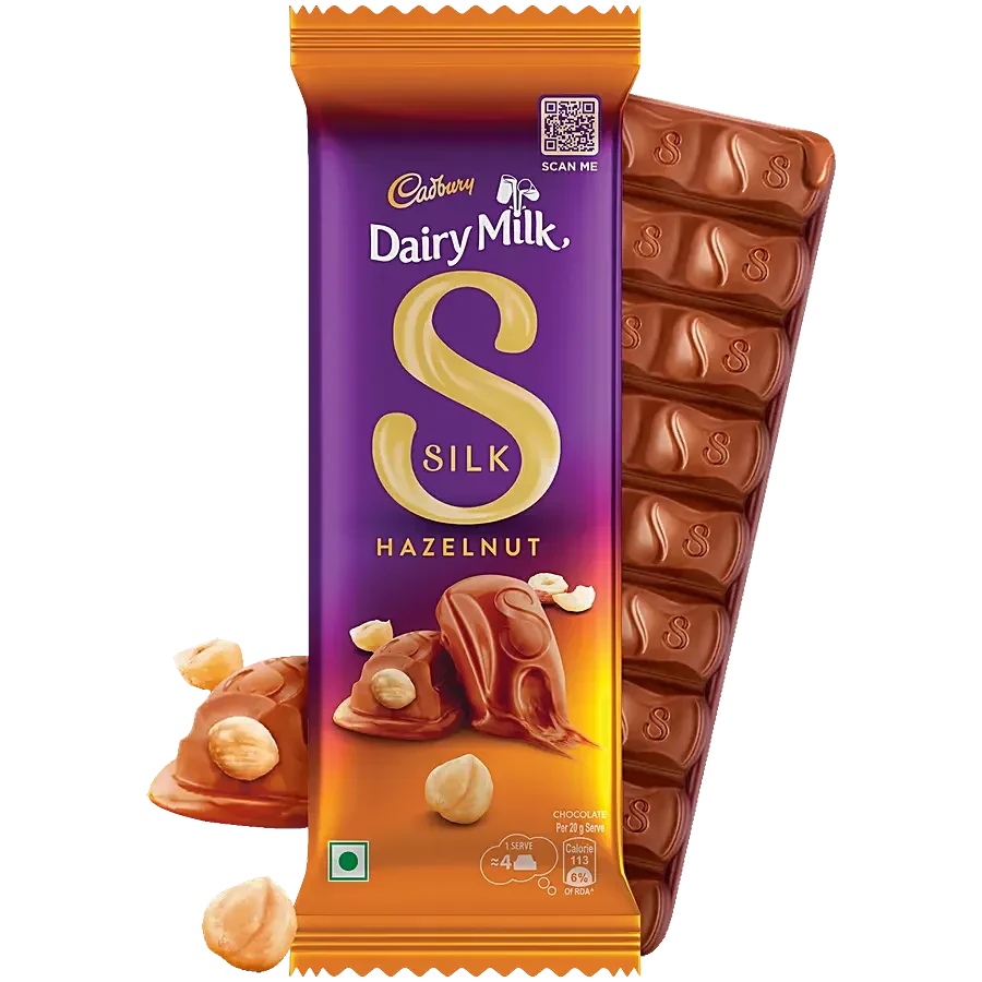 Cadbury Dairy Milk Silk Hazelnut Chocolate 58 gm