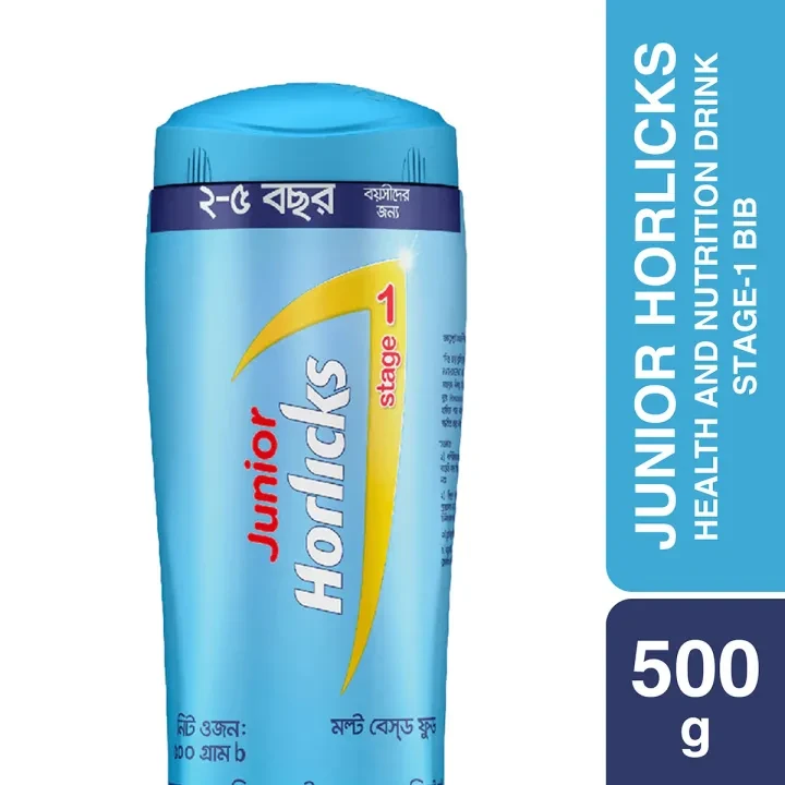 JUNIOR HORLICKS 2-5 YEARS STAGE - 1  500 GM