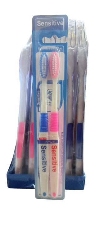 SENSITIVE TWIN PAC TOOTHBRUSH