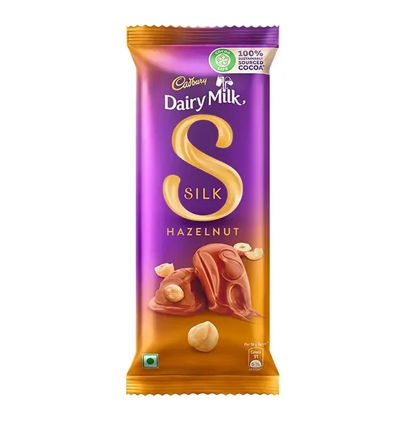 Cadbury Dairy Milk Silk Hazelnut Chocolate Bar - 143gm