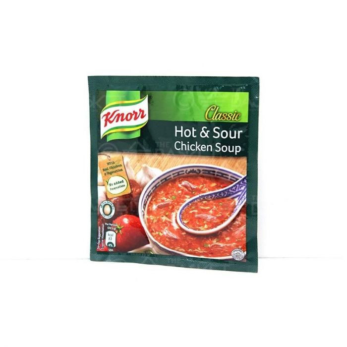 KNORR INSTANT SOUP HOT & SOUR CHICKEN 31 GM