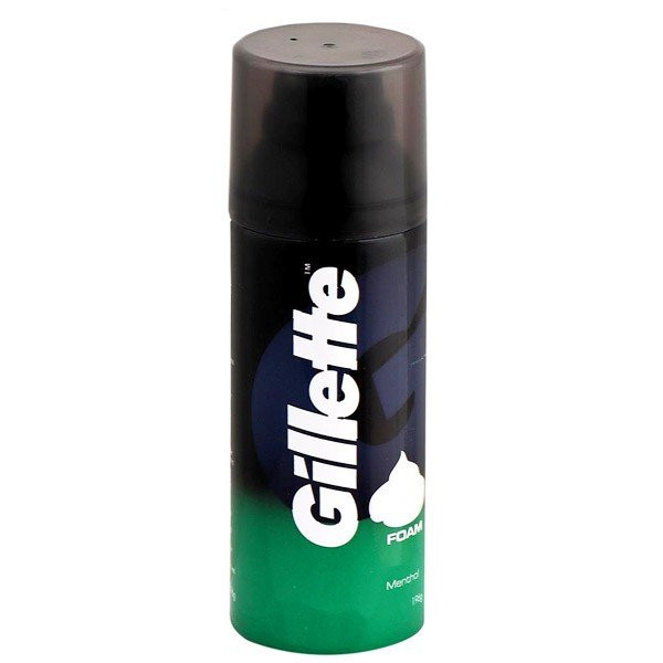 Gillette Menthol Shaving Foam 196g