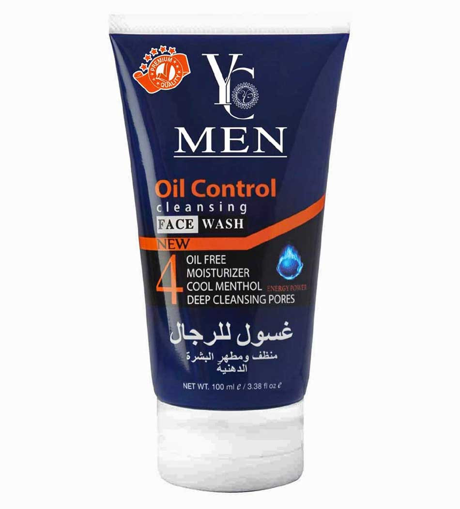 YC Men Oil Control Cleansing Face Wash 100ml