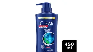 Clear Shampoo Men Cool Sport Menthol Anti Dandruff 450ml