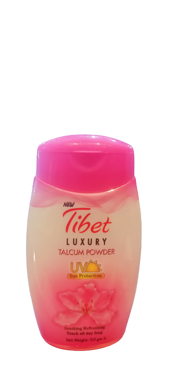 TIBET TALC POWDER LUXURY UV SUN PROTECTION 50GM