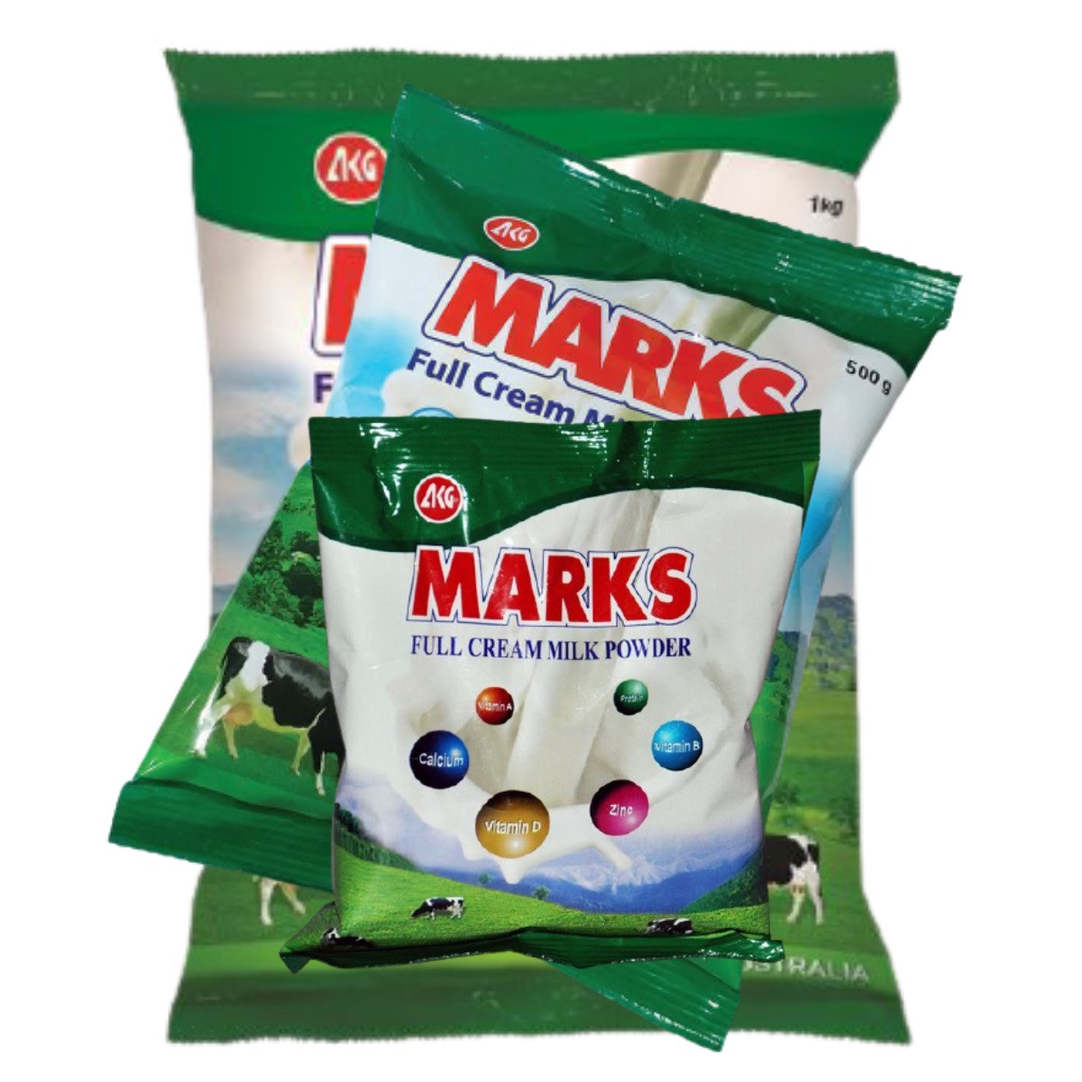 Marks Full Cream Milk Powder Poly 500 gm