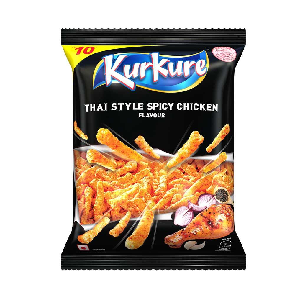 kurkure spicy chicken flavour 16gm