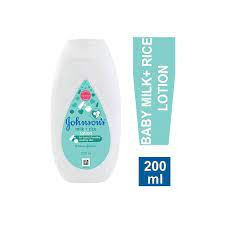 JOHNSONS MILK+RICE LOTION 200ML