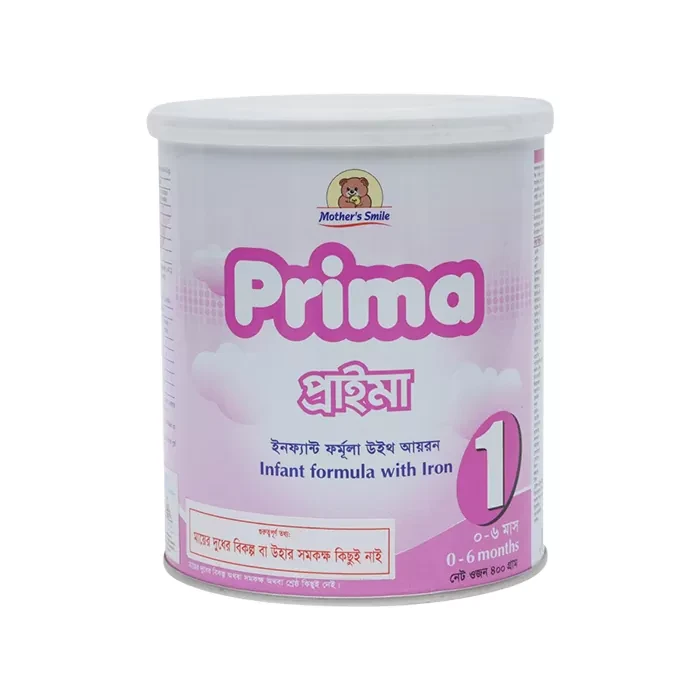 Mother's Smile Prima 1 Milk Tin (0-6 months) 400g