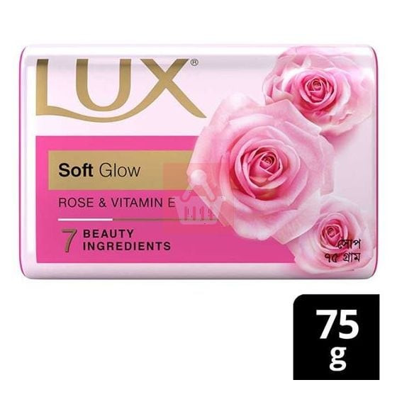 Lux Soap Soft Glow Soap 75gm