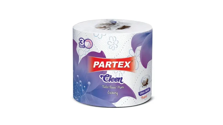 Partex Cleen Toilet Tissue Paper Luxury (3 Ply)