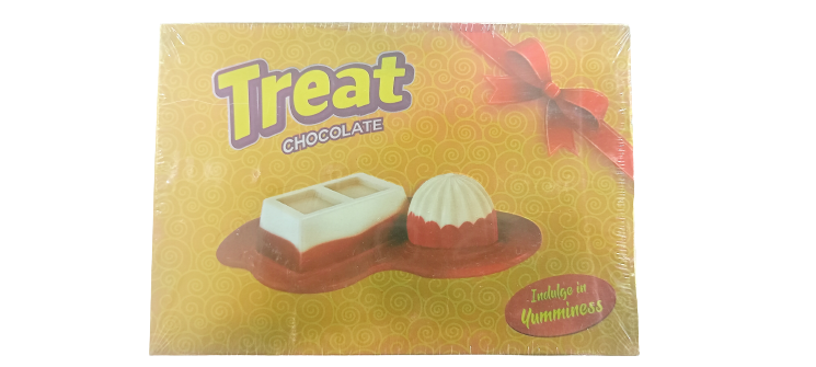 Treat chocolate toffe box 130 gm