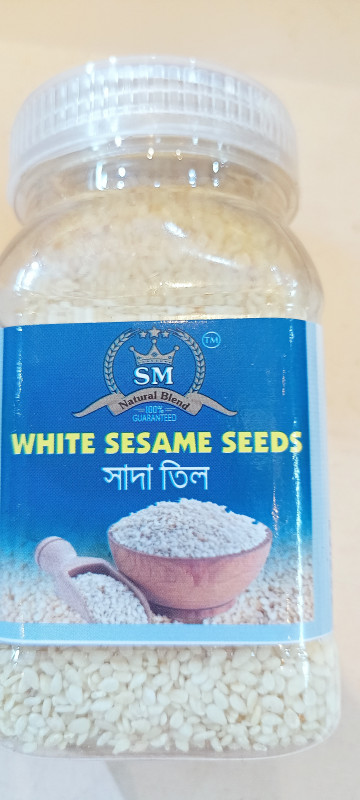 WHITE SESAME SEEDS 100 GM.B