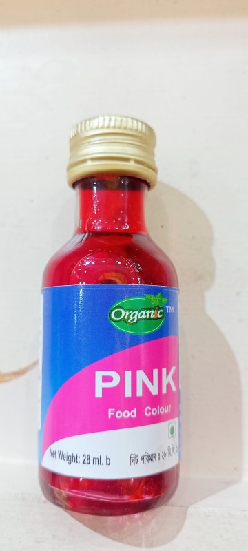 organic tm pink food colour 28 ml