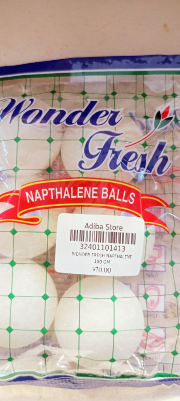 WONDER FRESH NAPTHALENE 100 GM