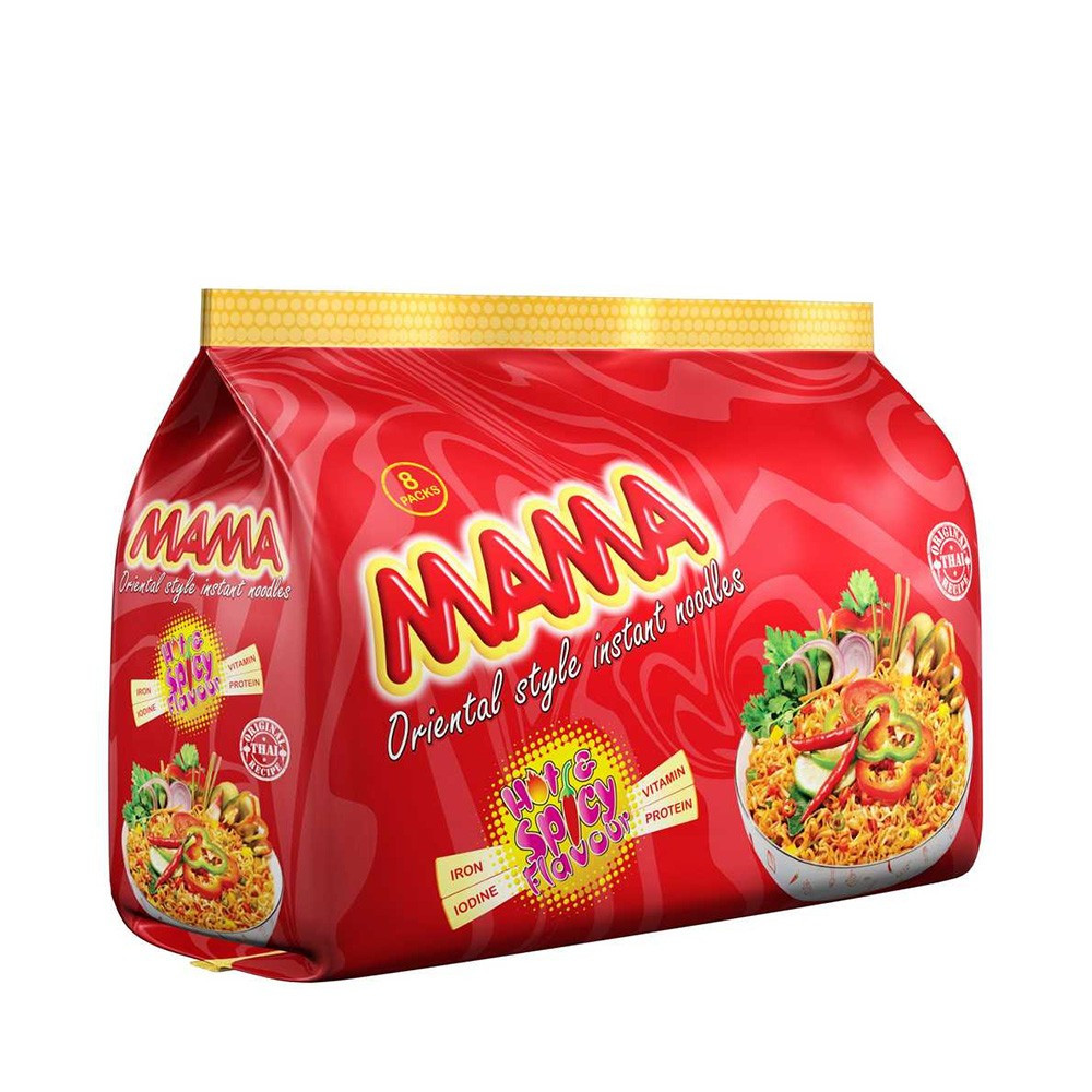 Mama Instant Noodles Hot & Spicy Flavour