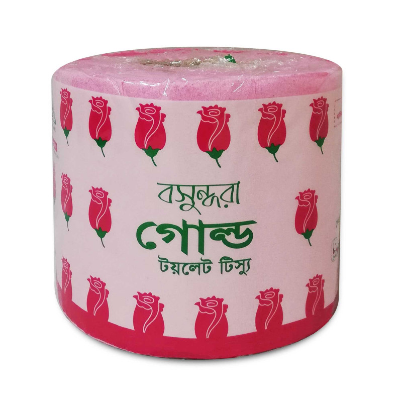 BASHUNDHARA TOILET TISSUE GOLD 1 pc