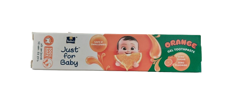 parachute just for baby toothpaste orange colour 45 gm