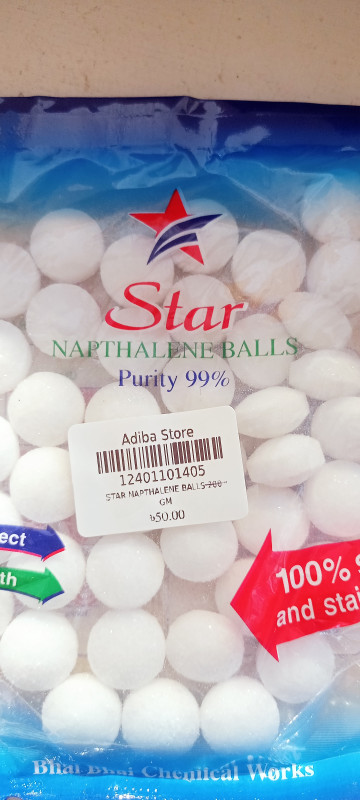 STAR NAPTHALENE BALLS 70 GM