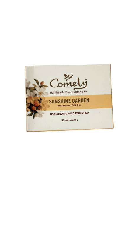 COMELY HANDMADE FACE & BATINGH BAR SUNSHINE GARDEN 100 GM