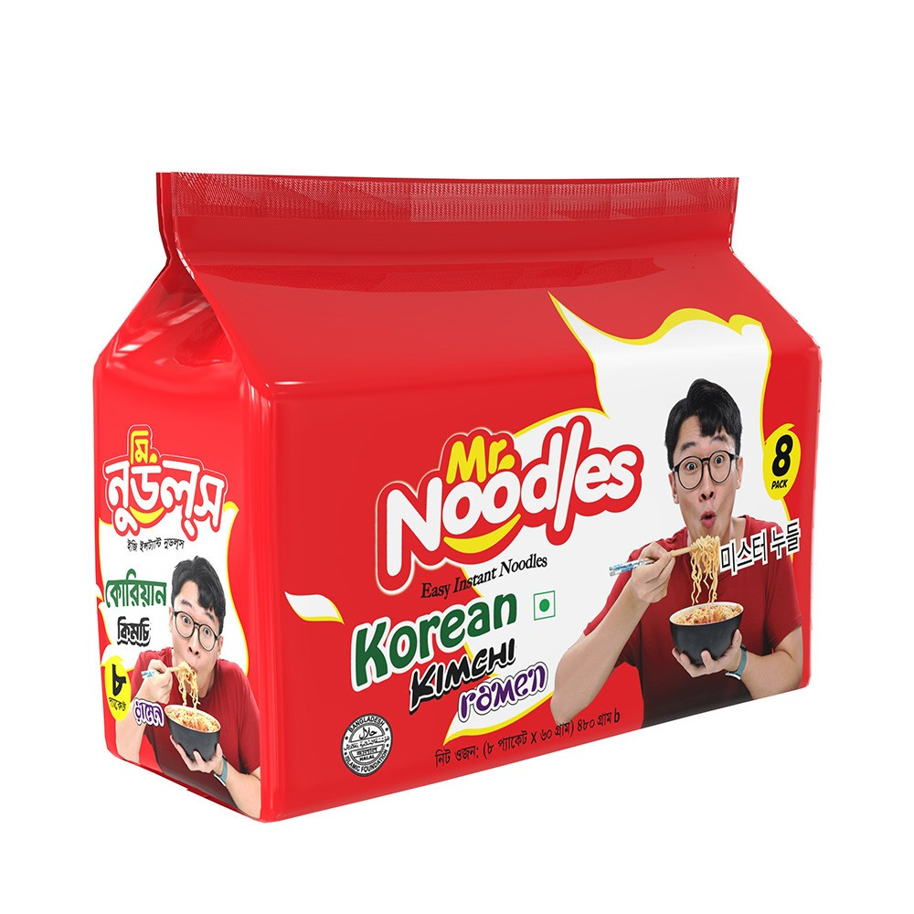 Mr.Noodles korean kimchi ramen 480 gm