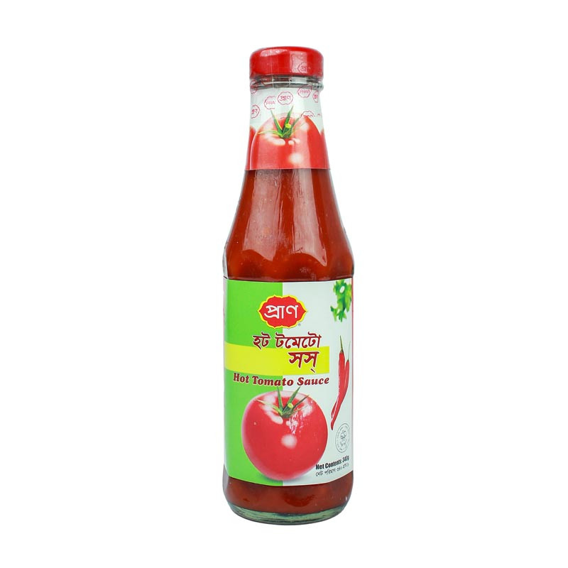 Pran Hot tomato Sauce 340gm