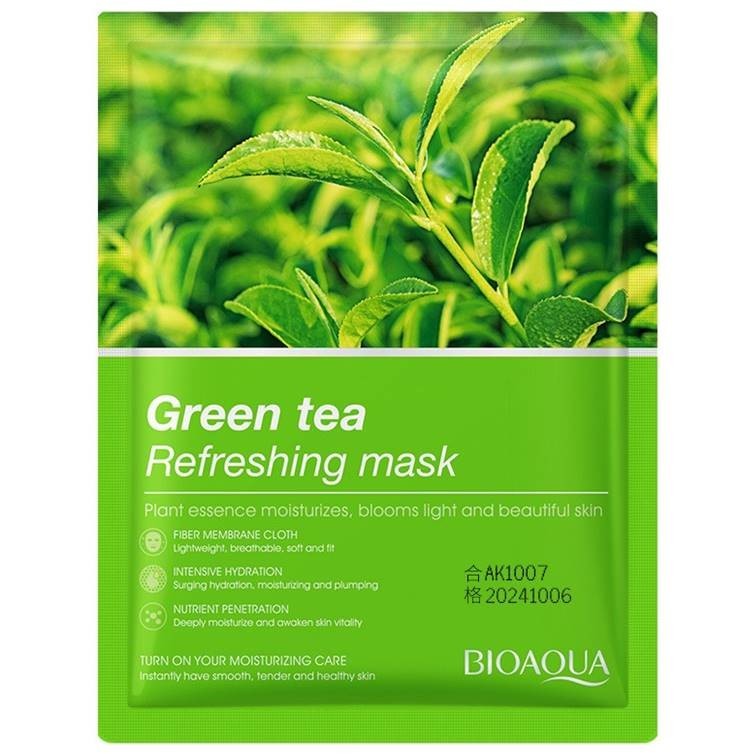 BIOAQUA Green Tea Refreshing Mask- 25g