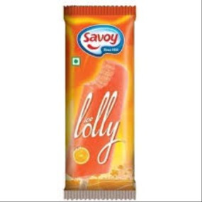 savoy orange loly ice cream 1pcs