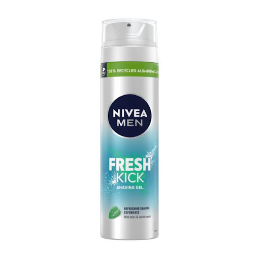 Nivea Men Fresh Kick Shaving Gel 200ml