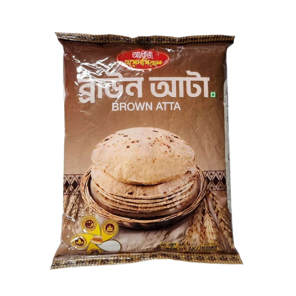 Akij Essential Brown Atta 1Kg