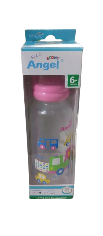 ফিডার STONY ANGEL 80z / 240 ml FEEDING BOTTLE ( 6 + ) MONTH