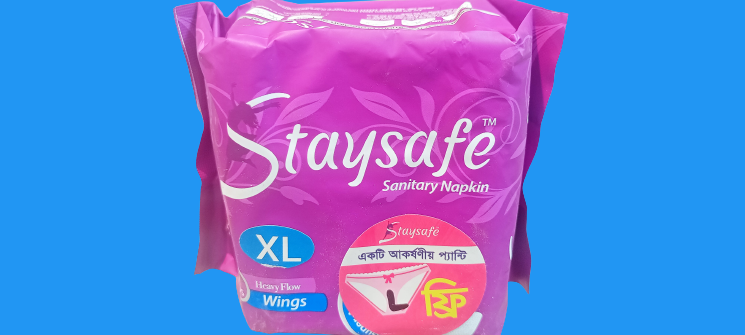 Staysafe Saniatry Napkin Heavy Flow Wings 08 Pads