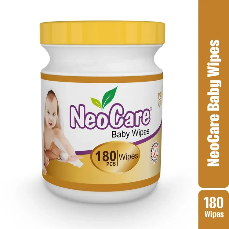 NeoCare Baby Wipes 180 S (Canister)