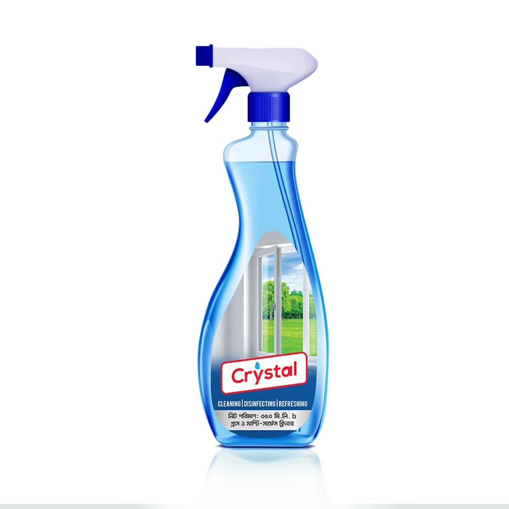 Crystal Liquid Glass Cleaner - 350ml