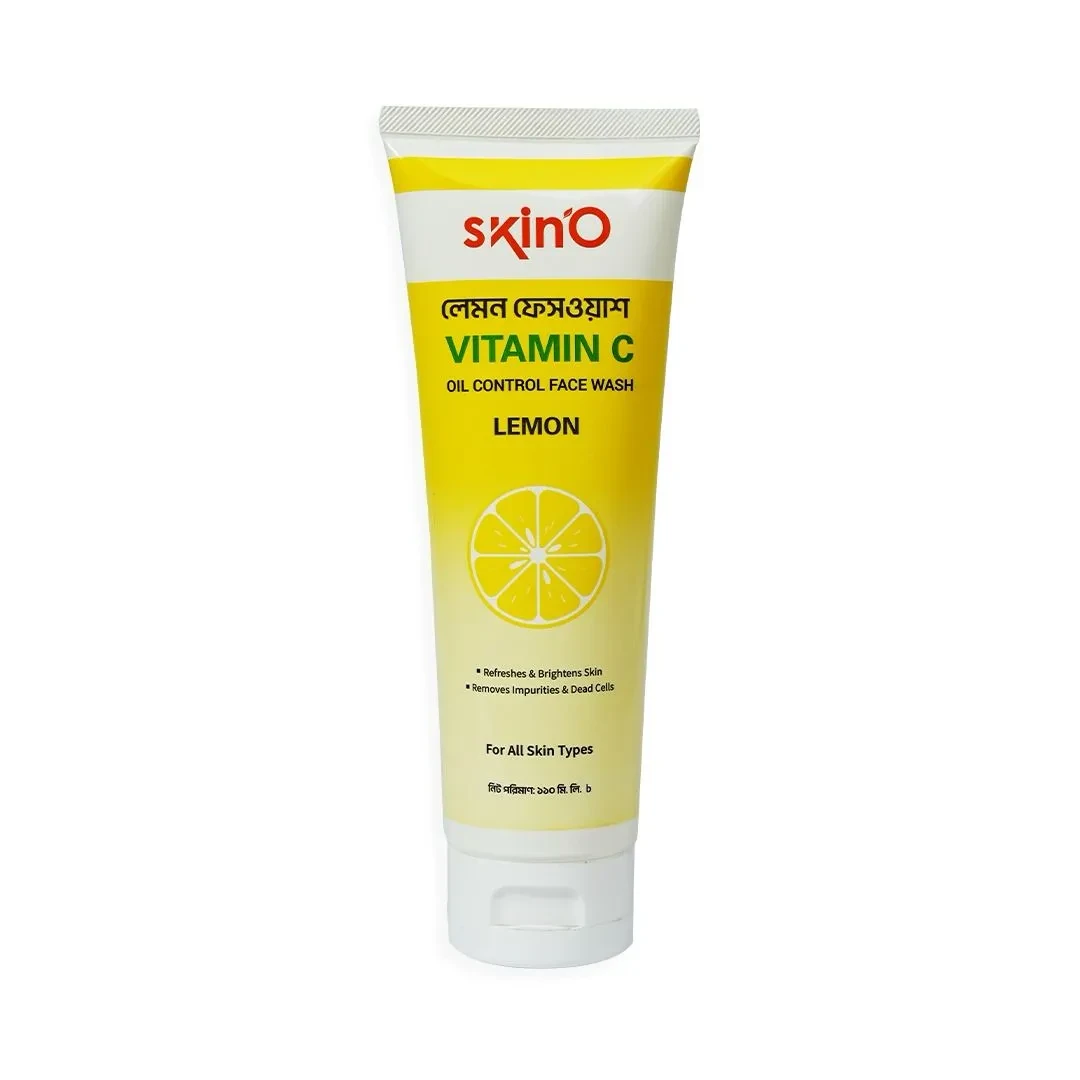 skinO Vitamin C Oil Control Facewash Lemon 110ml