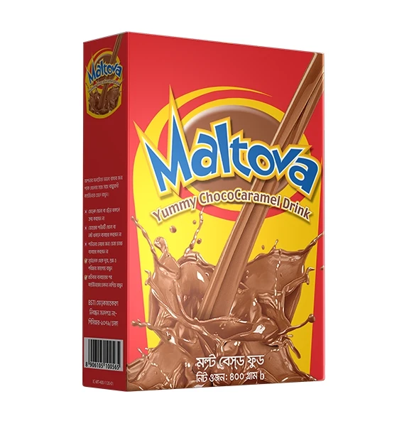 Maltova Choco Caramel Drink BIB 400 gm