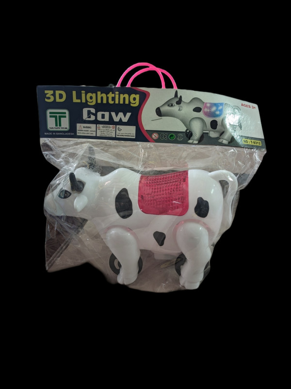 3D Lighting cow