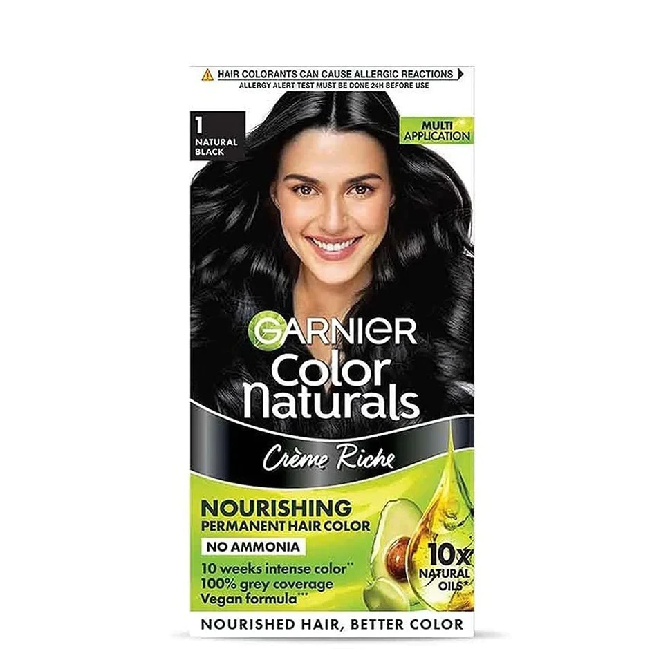 Garnier Color Naturals Shade 1 Natural Black Hair Color