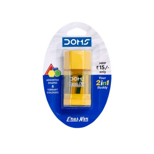 Doms Erasener Eraser and Sharpener 1PCS