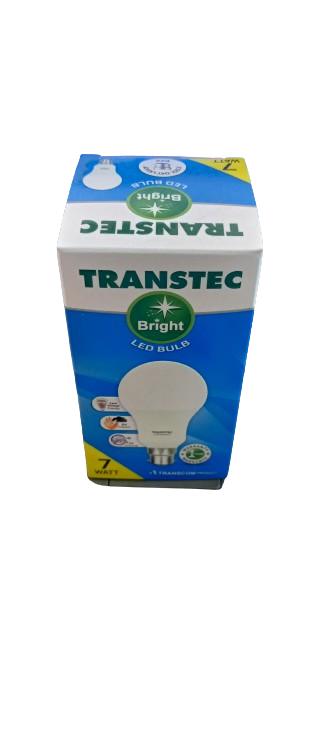 Transtec bright led bulb 7 watt