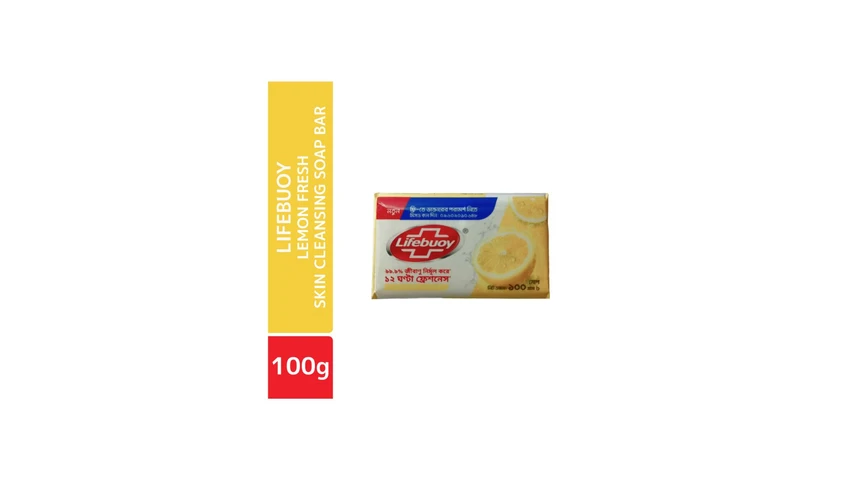 Lifebuoy Skin Cleansing Soap Bar Lemon Fresh 100g