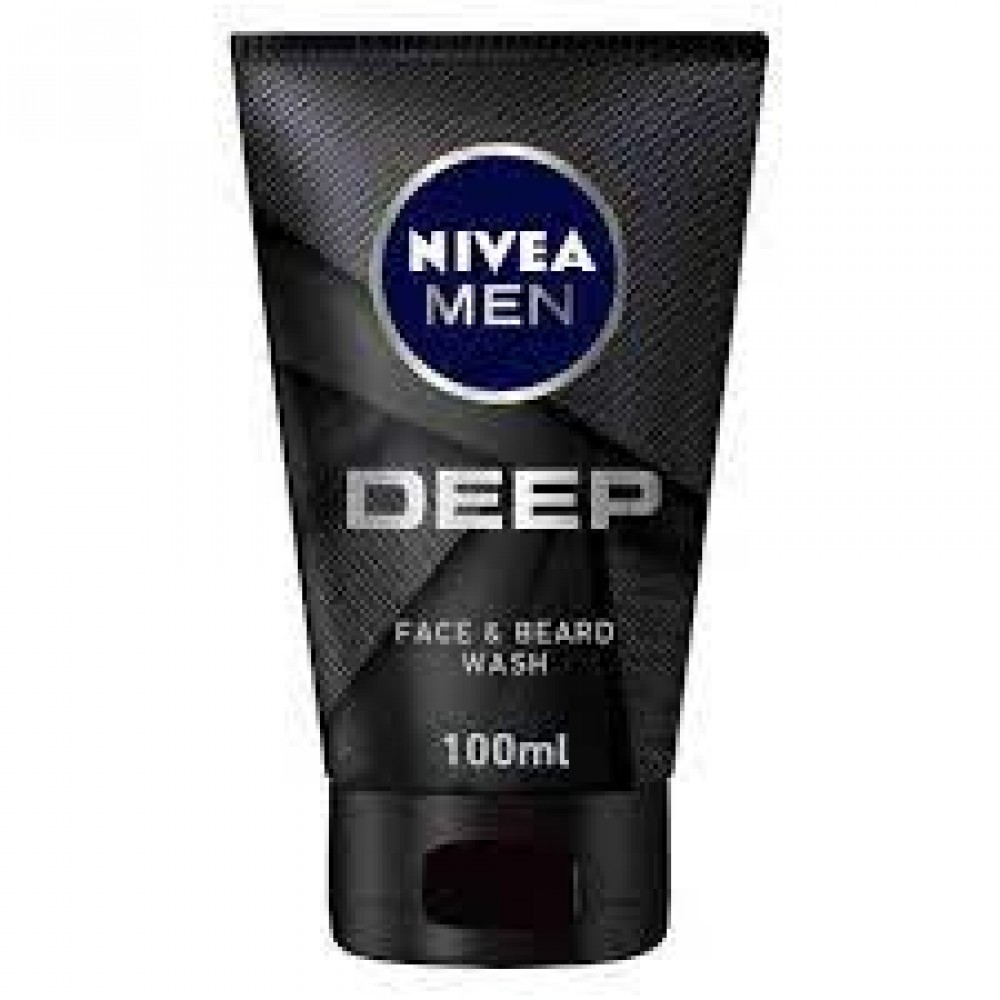 Nivea Men Deep Face Wash 100 Ml