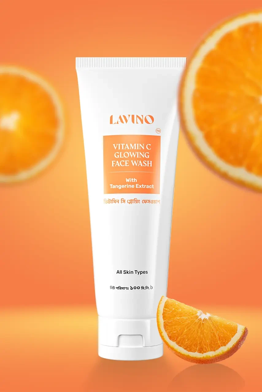 Lavino Vitamin C Face Wash - with Tangerine Extract