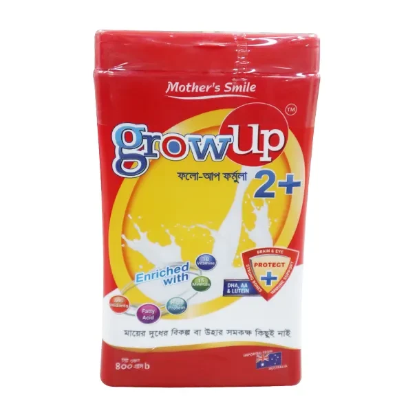 Mothers Smile Grow Up 2+ Powder Milk Jar 400 gm