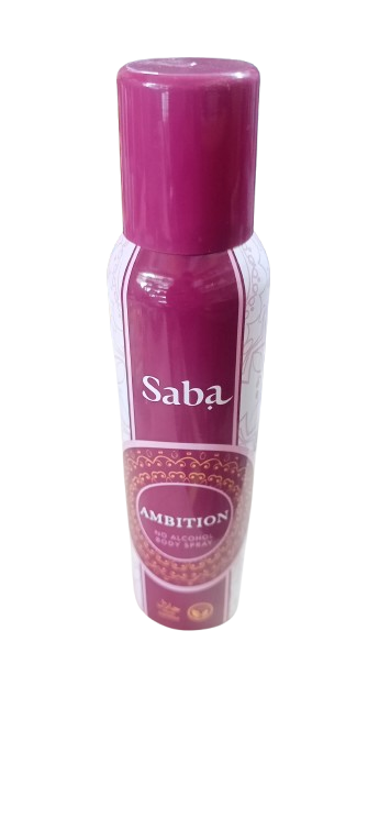 SABA AMBITION NO ALCOHOL BODY SPRAY 150 ML