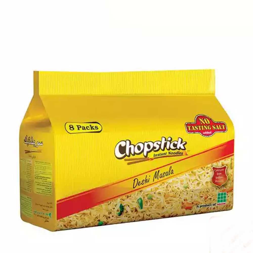 Chopstick Deshi Masala Instant Noodles 8 Pack 496 gm