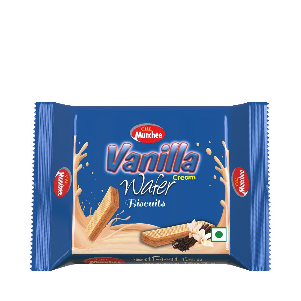 CBL Munchee Vanilla Cream Wafer Biscuits gm