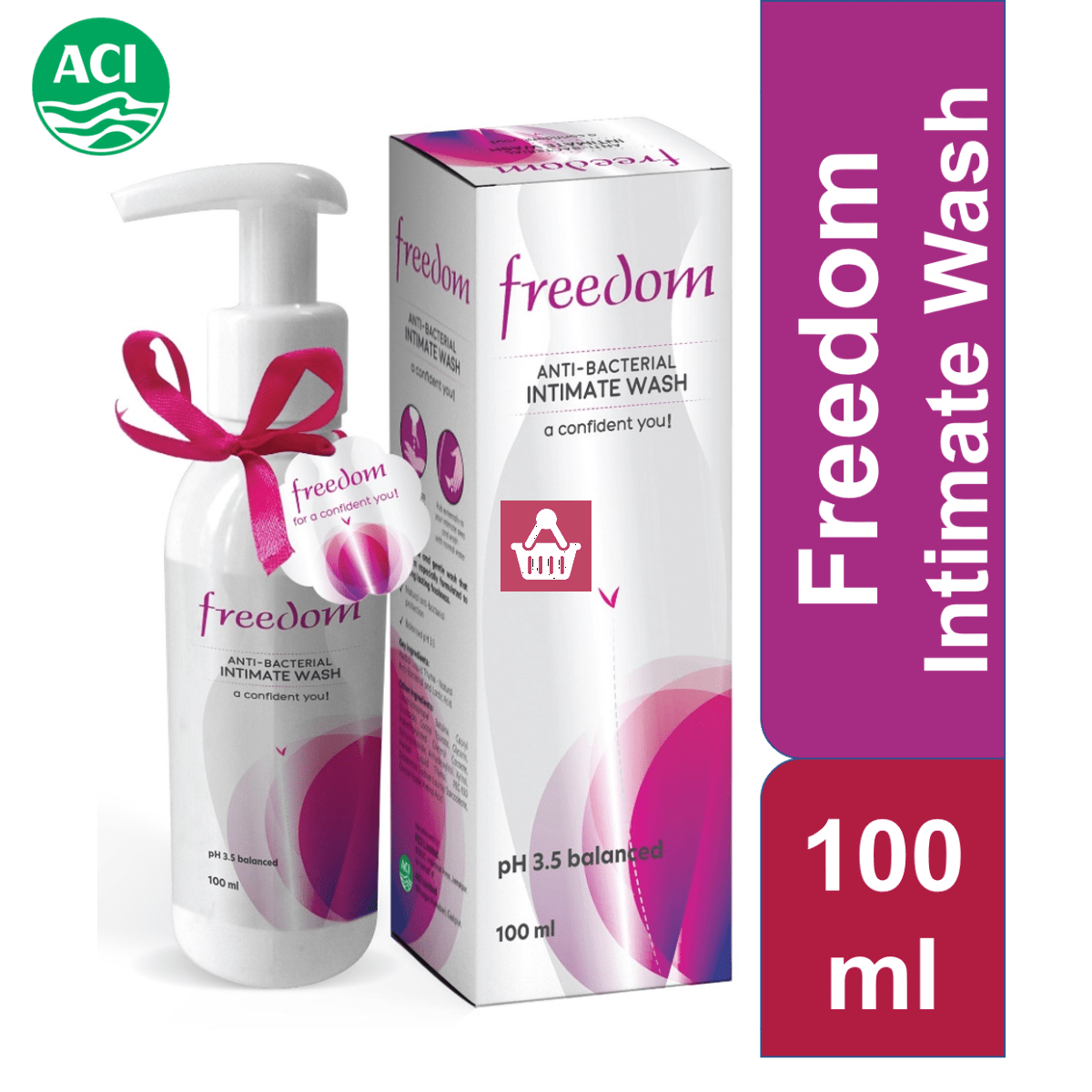 Freedom - Freedom Antibacterial Intimate Wash - 100ml