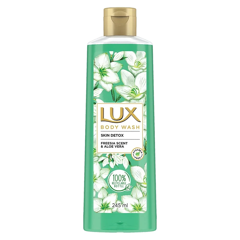 LUX Freesia Scent and Aloe Vera Body Wash (245ml)