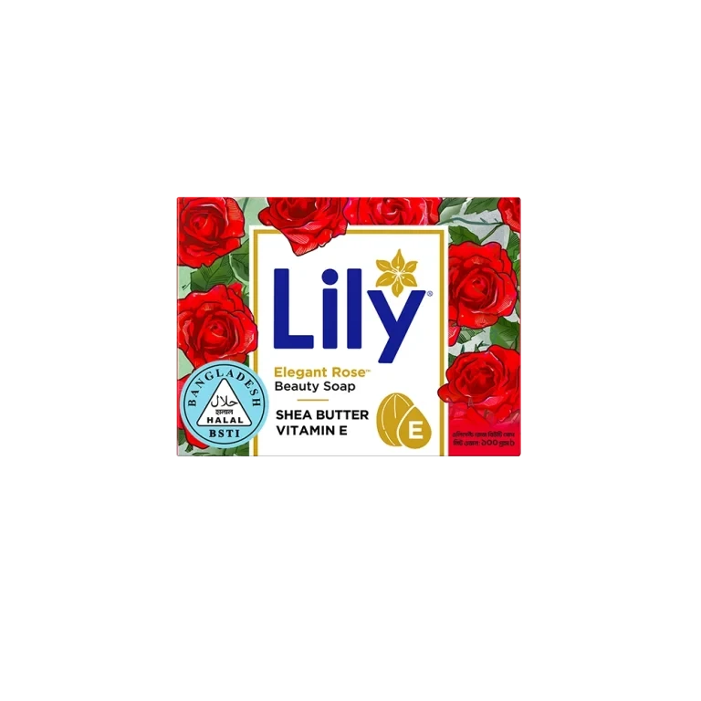 Lily Elegant Rose Beauty Soap (Halal) 100gm